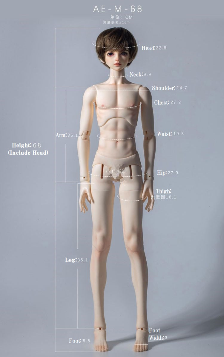 1/3 68cm Boy Body(AE-M-68) | PREORDER | PART